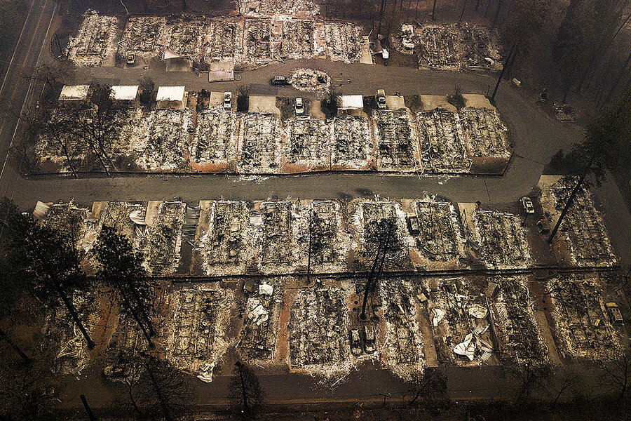 Camp fire aftermath In Paradise, a search for meaning